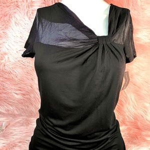 black blouse of inc international concep size xs